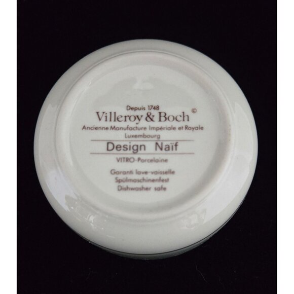 Decorative Vintage Ceramic Trinket Box By Villeroy & Boch, Laplau - Picture 7 of 7